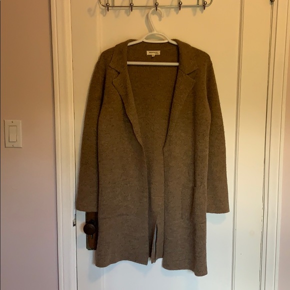 Long knit blazer - Picture 1 of 3